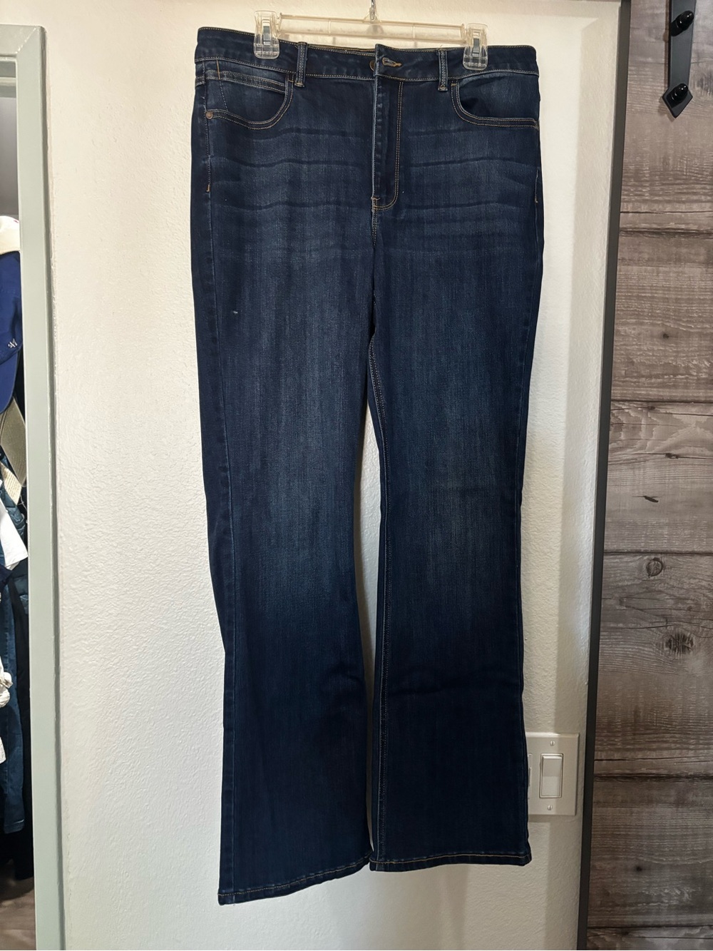 Wrangler Dark Indigo Bootcut Jeans for Women